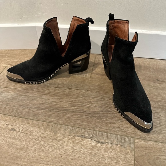 Jeffery Campbell Cutout Heel Booties - Picture 2 of 6